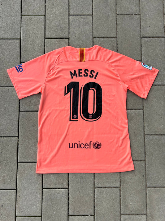 Barcelona 2018/19 Authentic Third Shirt Messi #10 Size XL