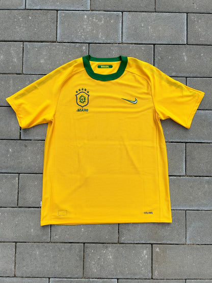 Brazil 2010/11 Authentic Home Shirt Size M