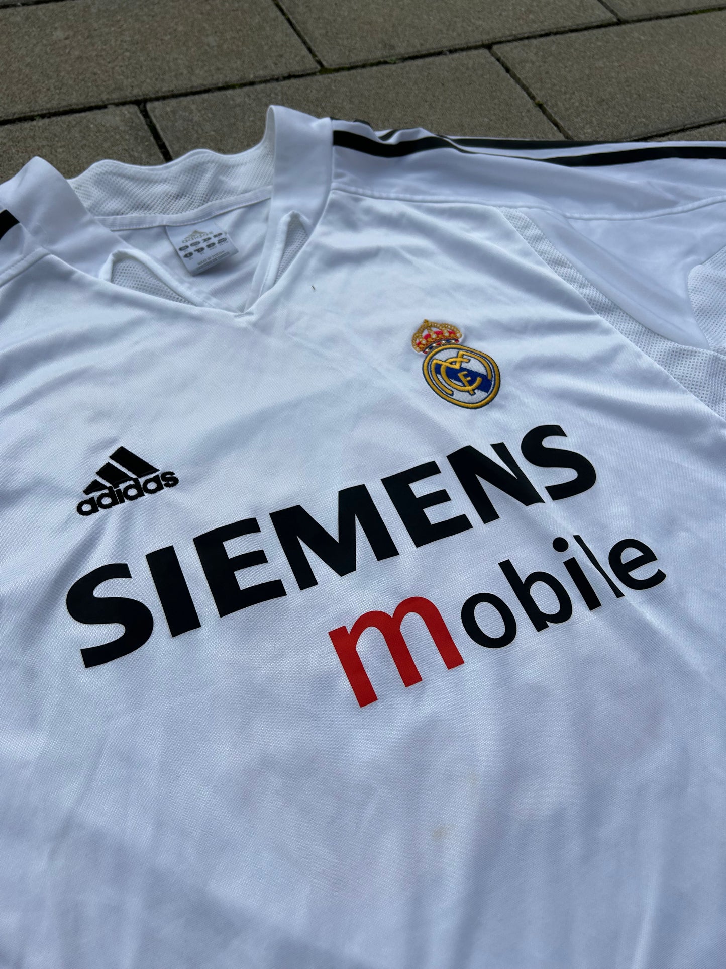 Real Madrid 2004/05 Original Home Shirt Beckham #23 Size XL