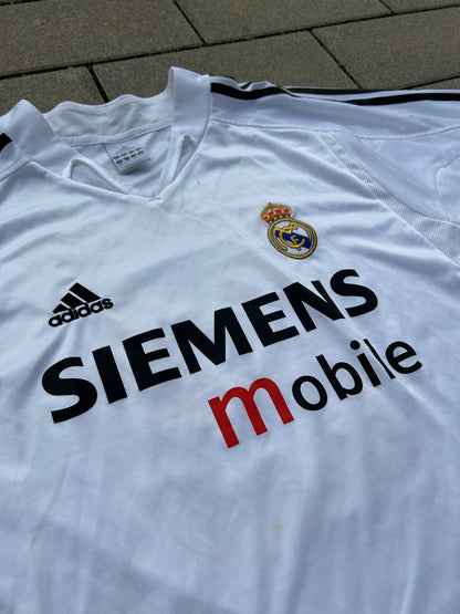 Real Madrid 2004/05 Original Home Shirt Beckham #23 Size XL
