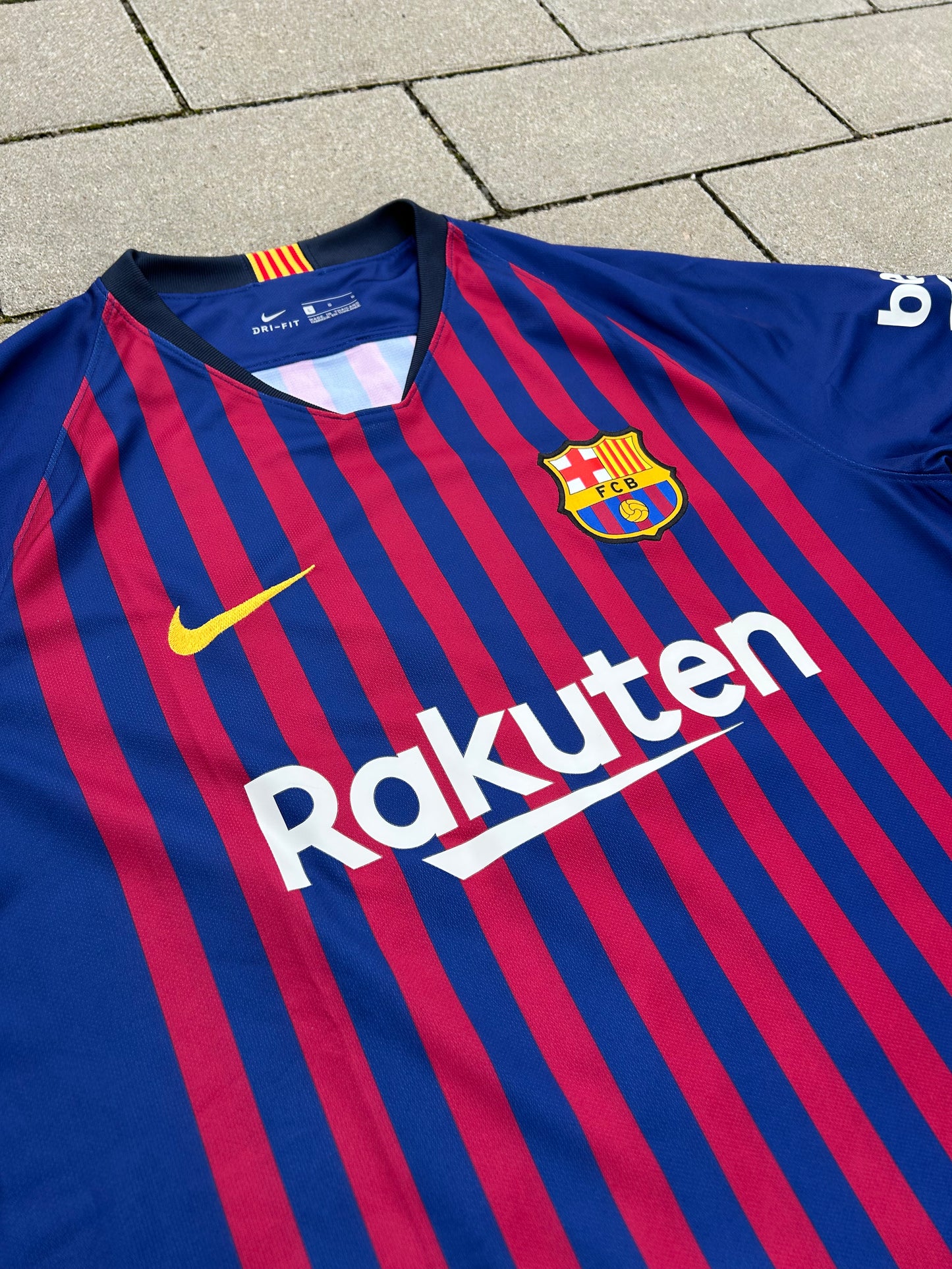 Barcelona 2018/19 Original Home Shirt Messi #10 Size L