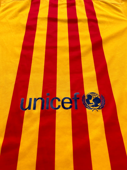 Barcelona 2015/16 Authentic Away Shirt Size XL