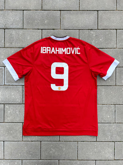 Manchester United 2015/16 Original Home Shirt Ibrahimovic #9 Size XL