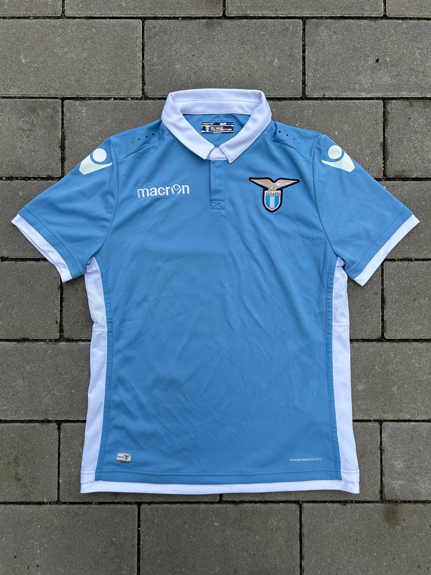 SS Lazio 2016/17 Original Home Shirt Size M