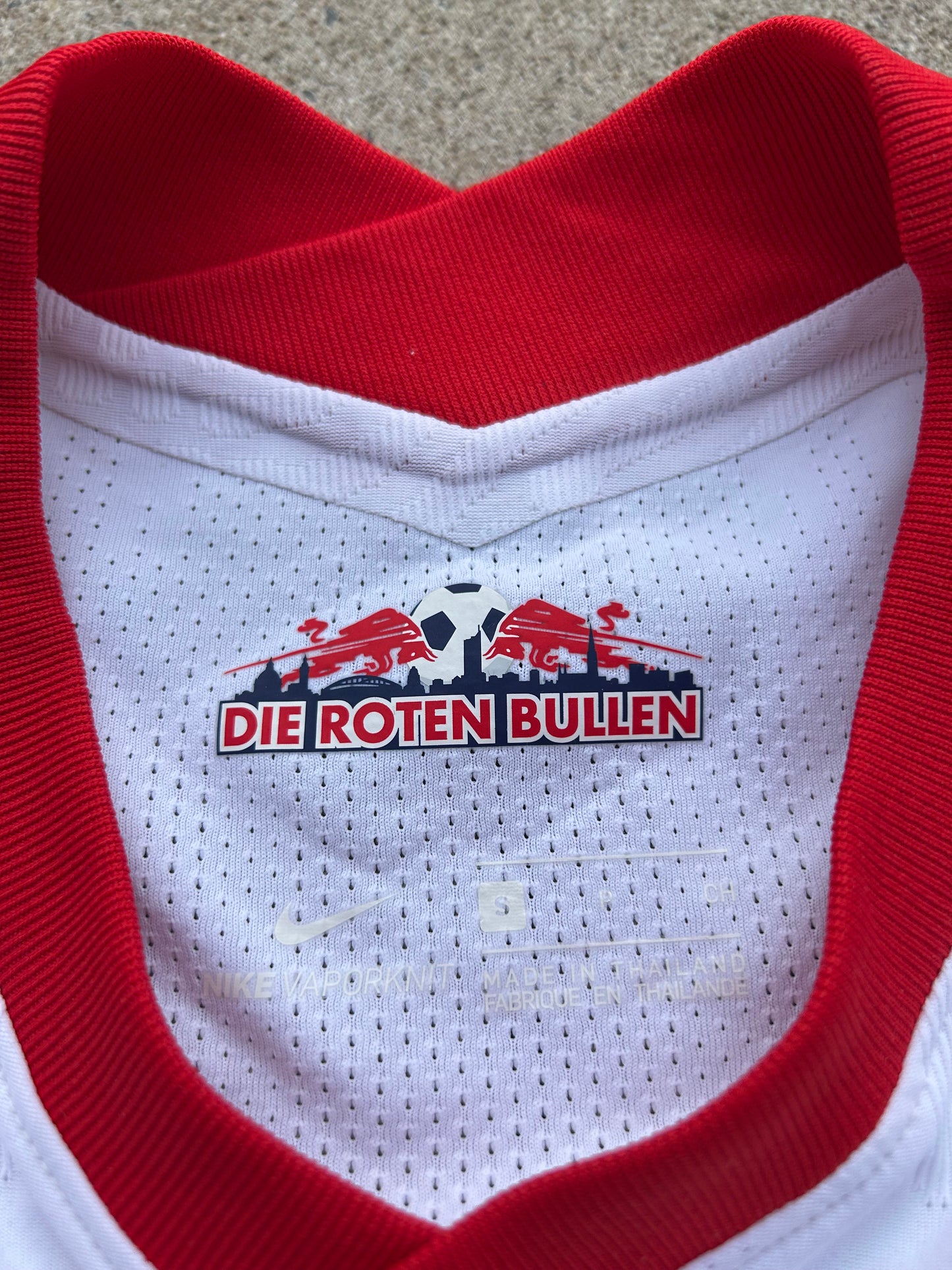 RB Leipzig 2020/21 Original Spieler Ausgabe Home Shirt Größe S
