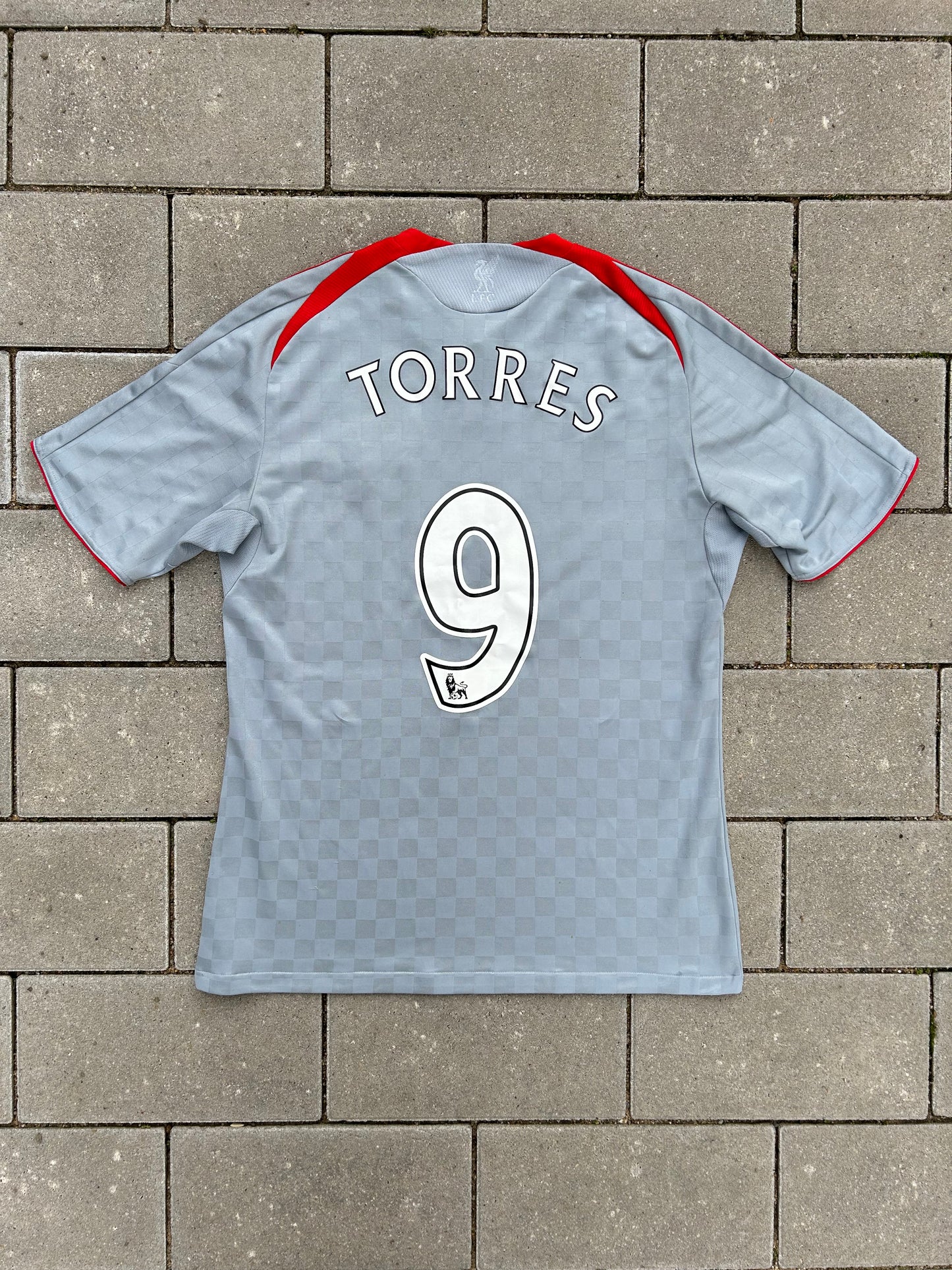 Liverpool 2008/09 Original Away Shirt Torres #9 Size M