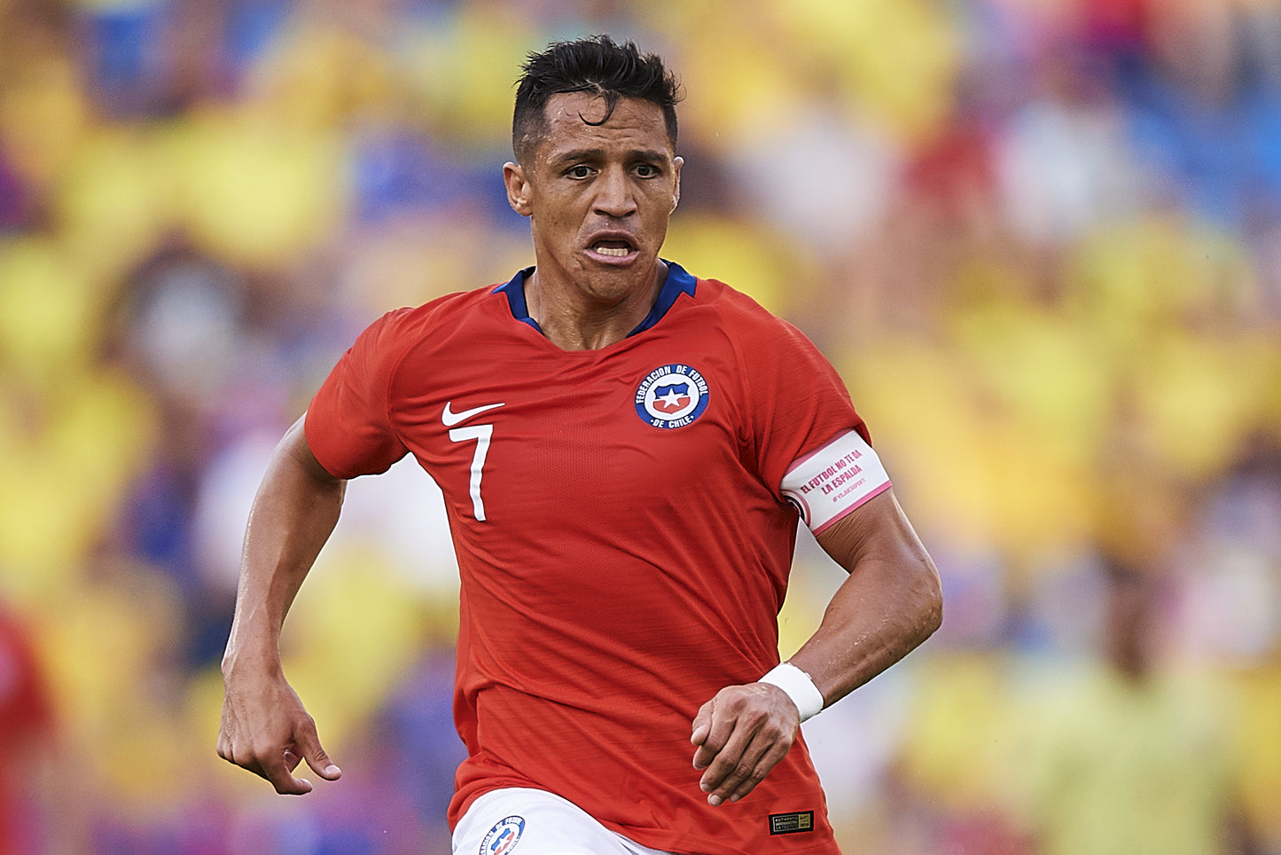 Chile 2018/19 Original Home Shirt Alexis Sánchez #7 Size S