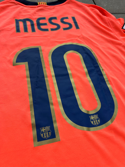 Barcelona 2009/10 Authentic Away Shirt Messi #10 Size M