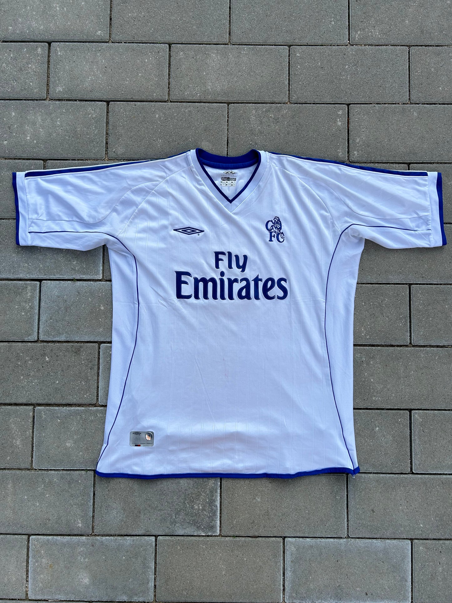 Chelsea 2001/03 Authentic Away Shirt Lampard #8 Size XL