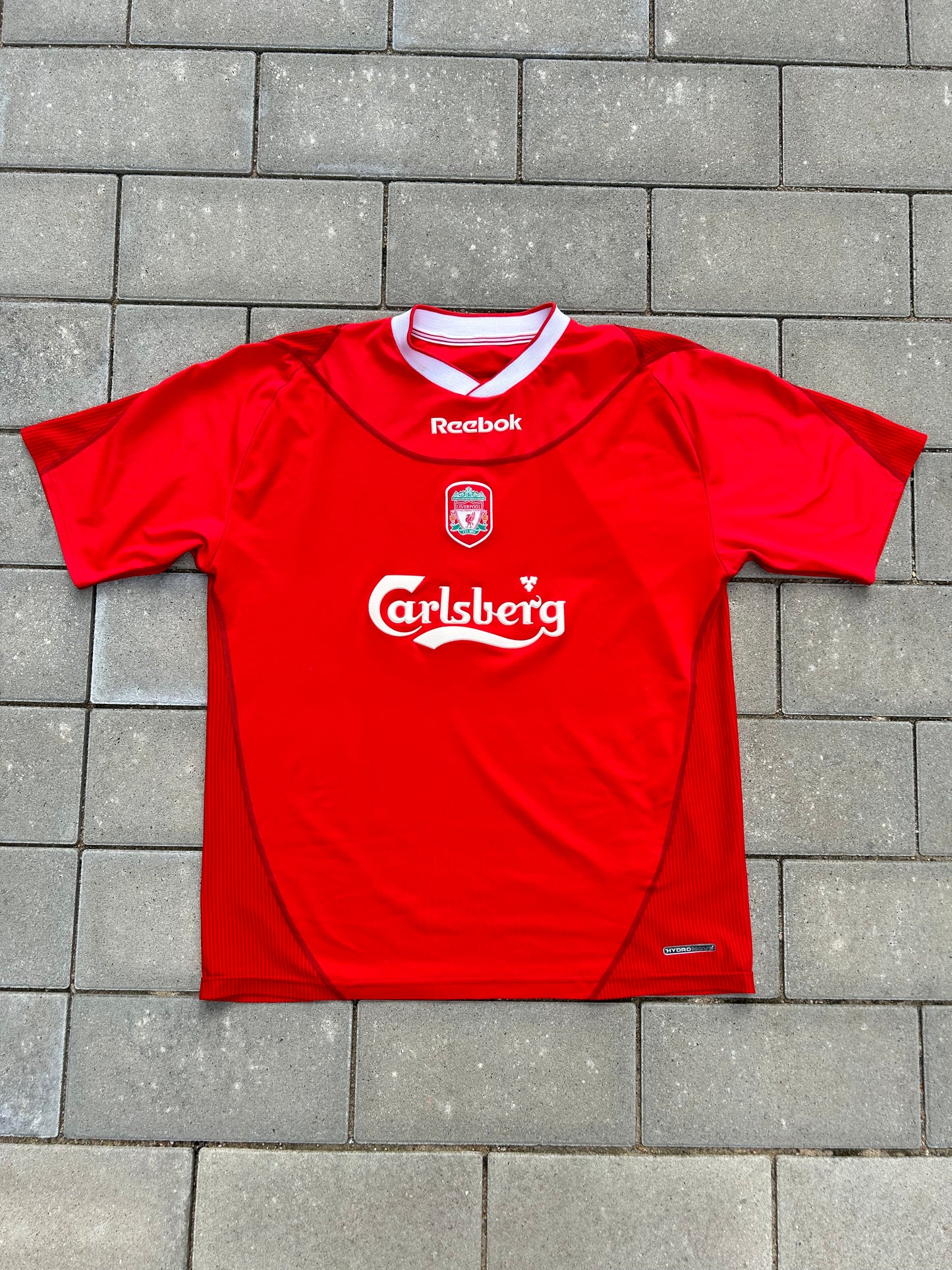 Liverpool 2002/04 Authentic Home Shirt Size L