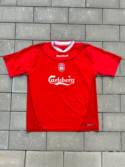 Liverpool 2002/04 Authentic Home Shirt Size L