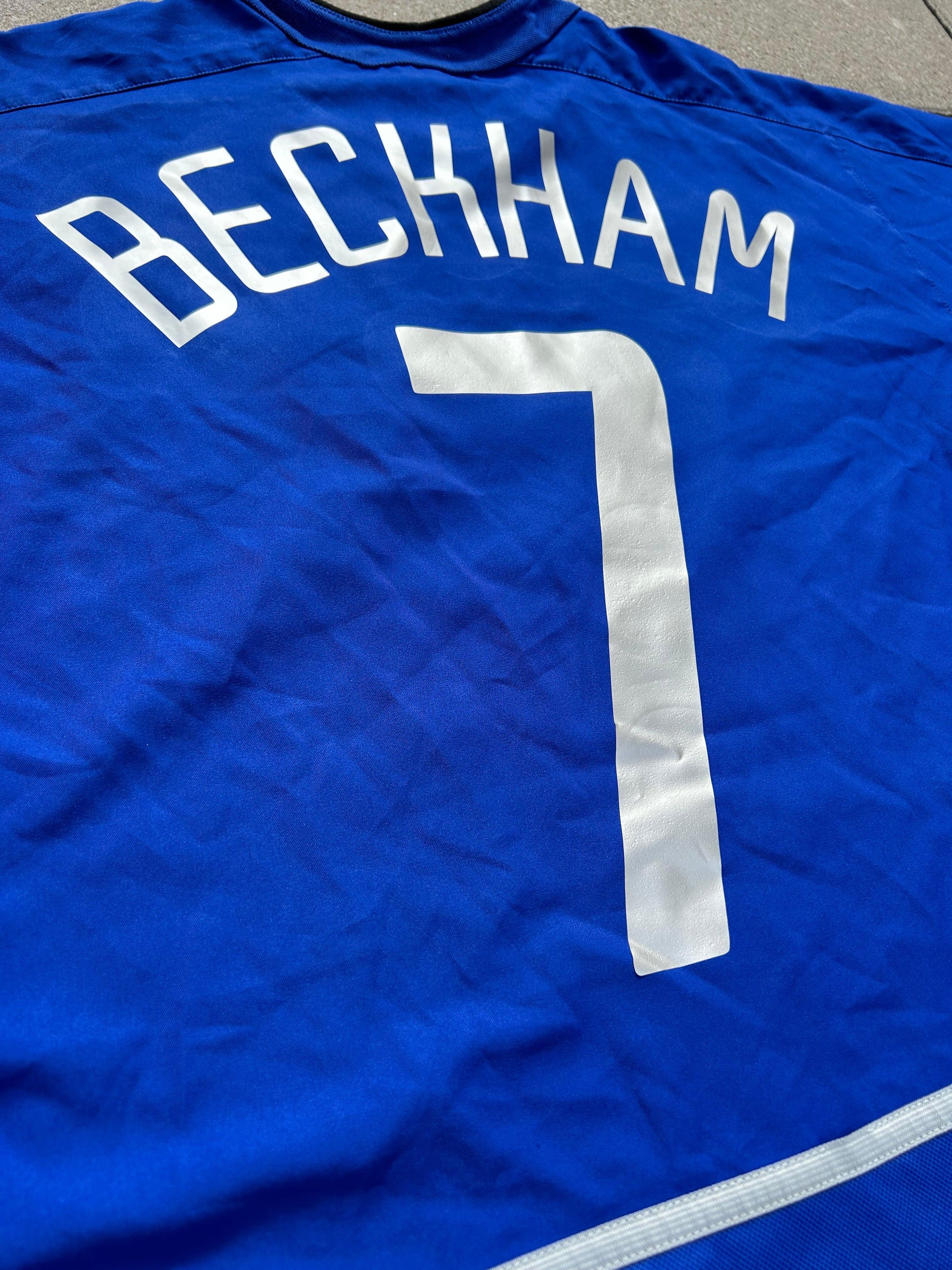 Manchester United 2002/03 Authentic Away Shirt Beckham #7 Size M 7