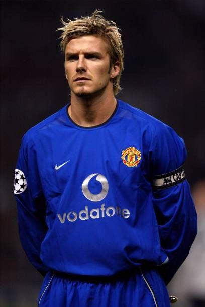 Manchester United 2002/03 Authentic Away Shirt Beckham #7 Size M 8