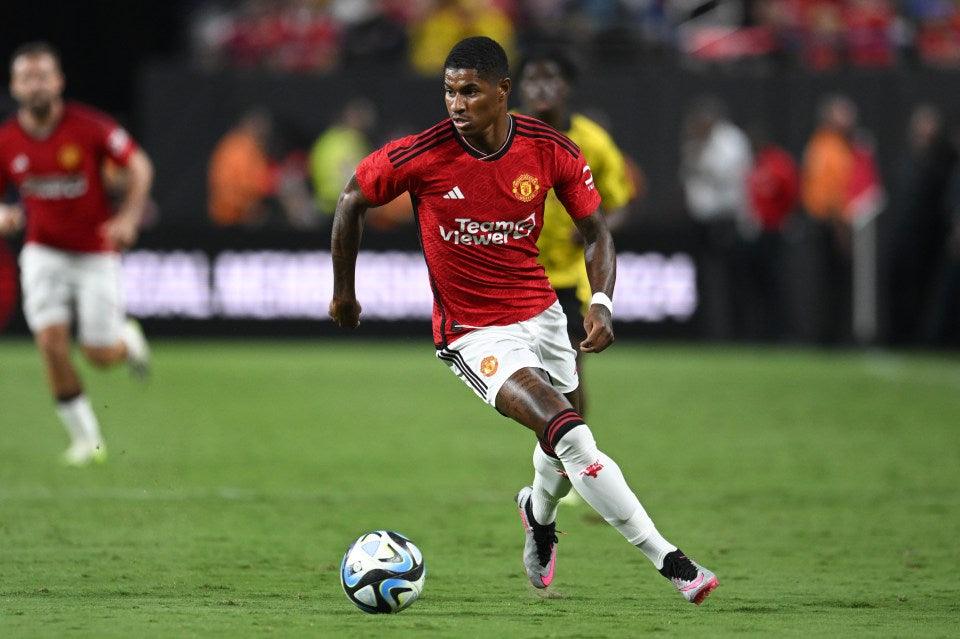 Manchester United 2023/24 Authentic Home Shirt Rashford #9 Size XXL 6