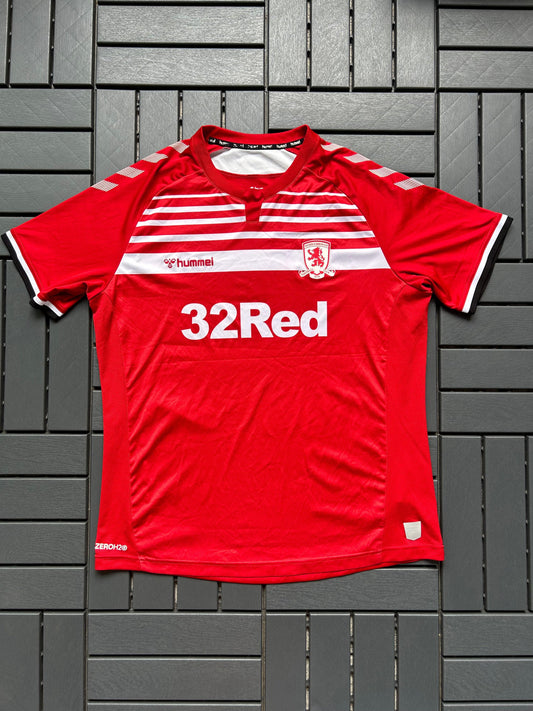 Middlesbrough 2019/20 Authentic Home Shirt Size M