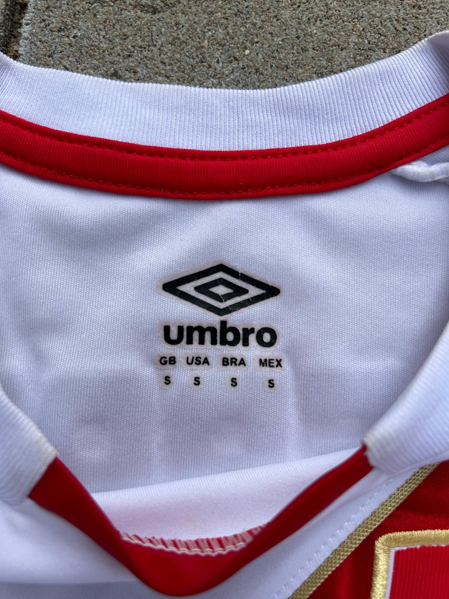 Peru 2018/19 Authentic Home Shirt Guerrero #9 Size S 5