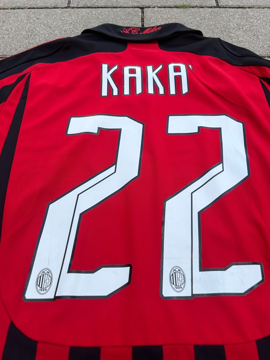 AC Milan 2007/08 Original Home Shirt Kaká #22 Size S - Shorty Football Shirts