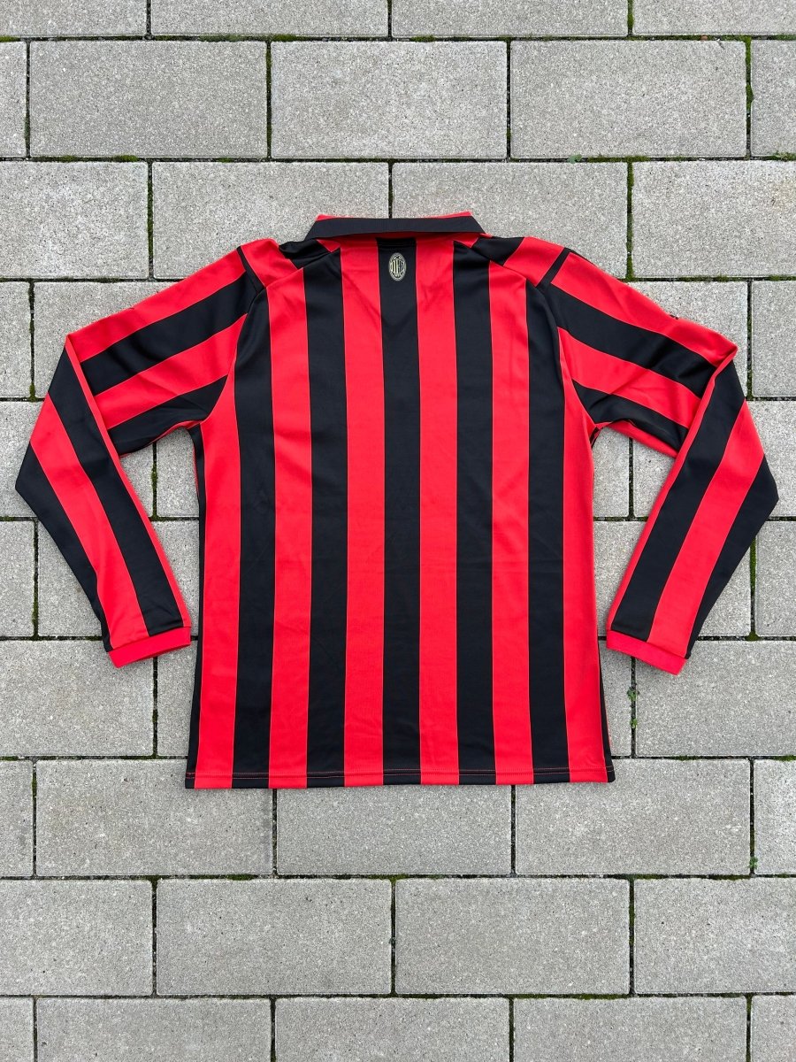 AC Milan 2024/25 Original 125th Anniversary Shirt L/S Size S - Shorty Football Shirts