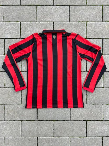 AC Milan 2024/25 Original 125th Anniversary Shirt L/S Size S - Shorty Football Shirts