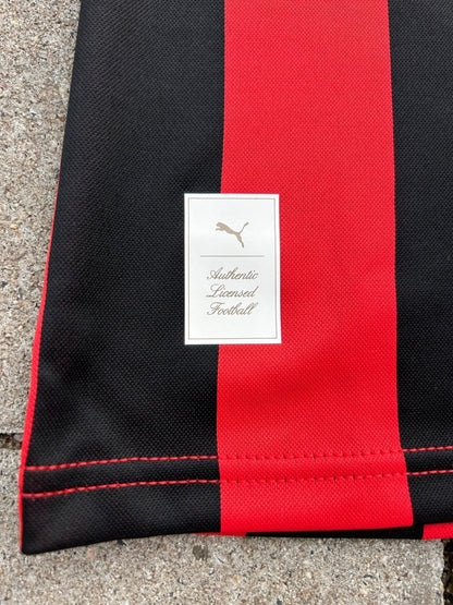 AC Milan 2024/25 Original 125th Anniversary Shirt L/S Size S - Shorty Football Shirts