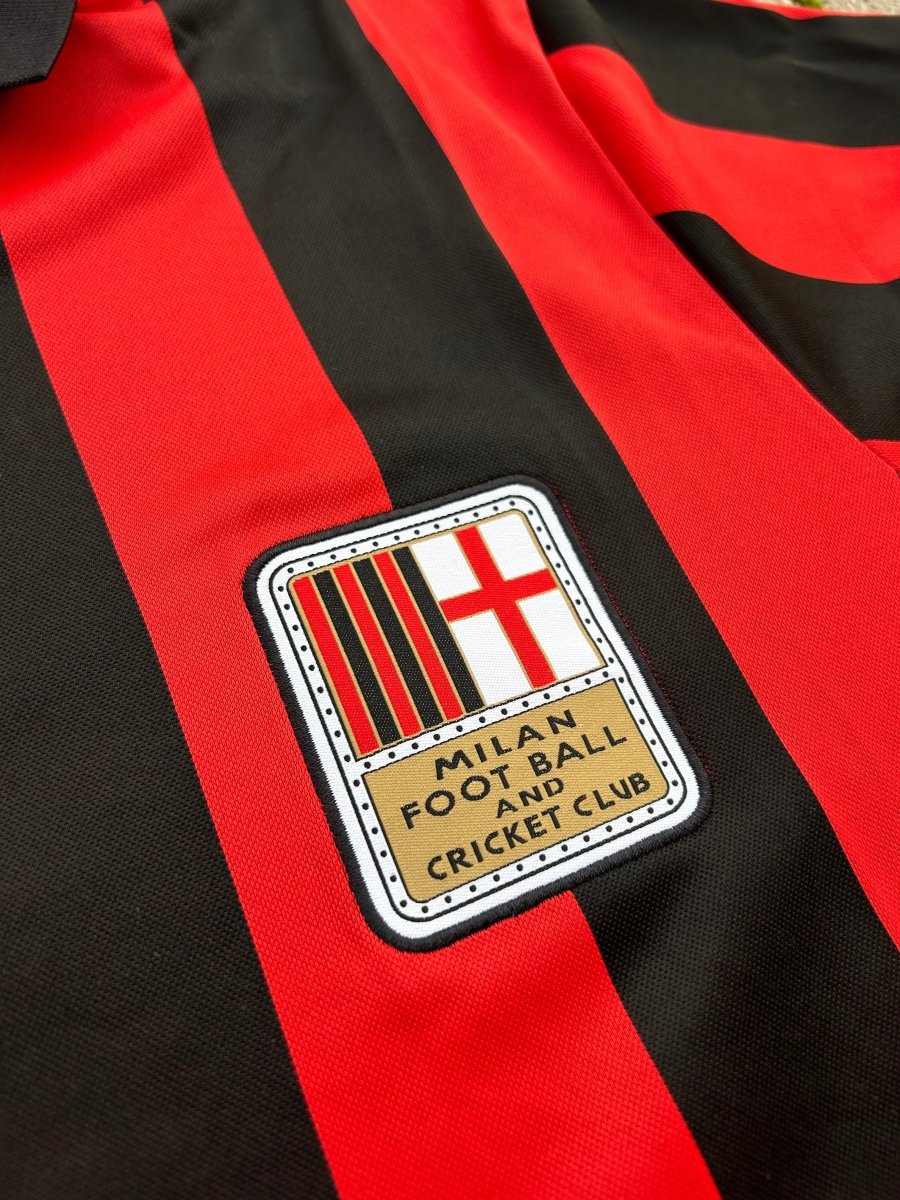 AC Milan 2024/25 Original 125th Anniversary Shirt L/S Size S - Shorty Football Shirts