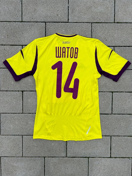 Anzhi Makhachkala 2012/13 Original Home Shirt Shatov 14 Size S - Shorty Football Shirts