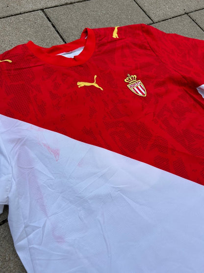 AS Monaco 2006/07 Original Home Shirt Yaya Touré #15 Size L - Shorty Football Shirts