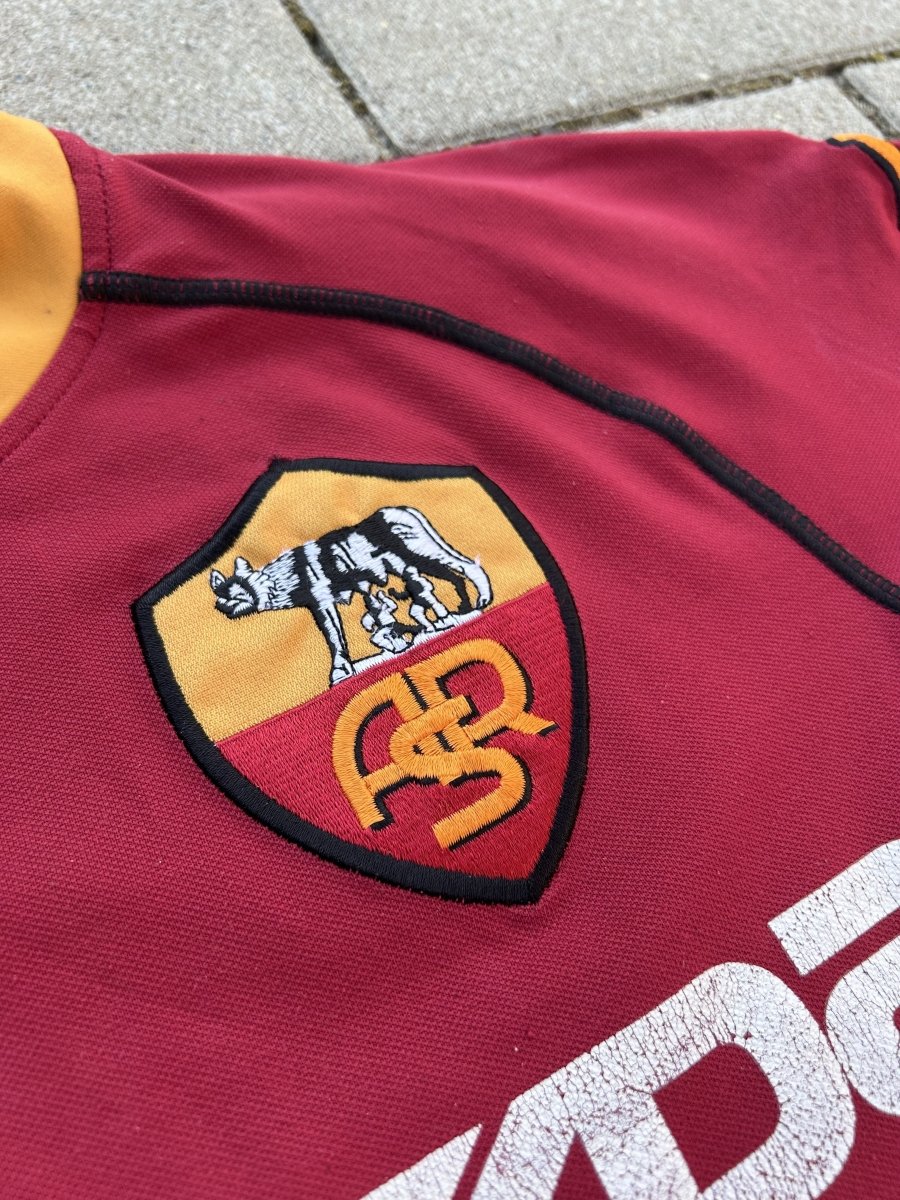 AS Roma 2002/03 Original Home Shirt Batistuta #33 Size L - Shorty Football Shirts