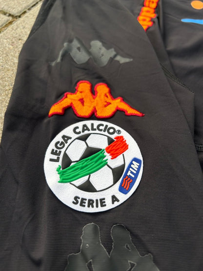 AS Roma 2007/08 Original Third Shirt Size L - Shorty Football Shirts