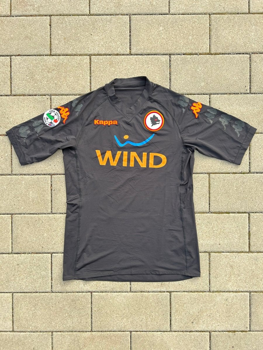 AS Roma 2007/08 Original Third Shirt Size L - Shorty Football Shirts