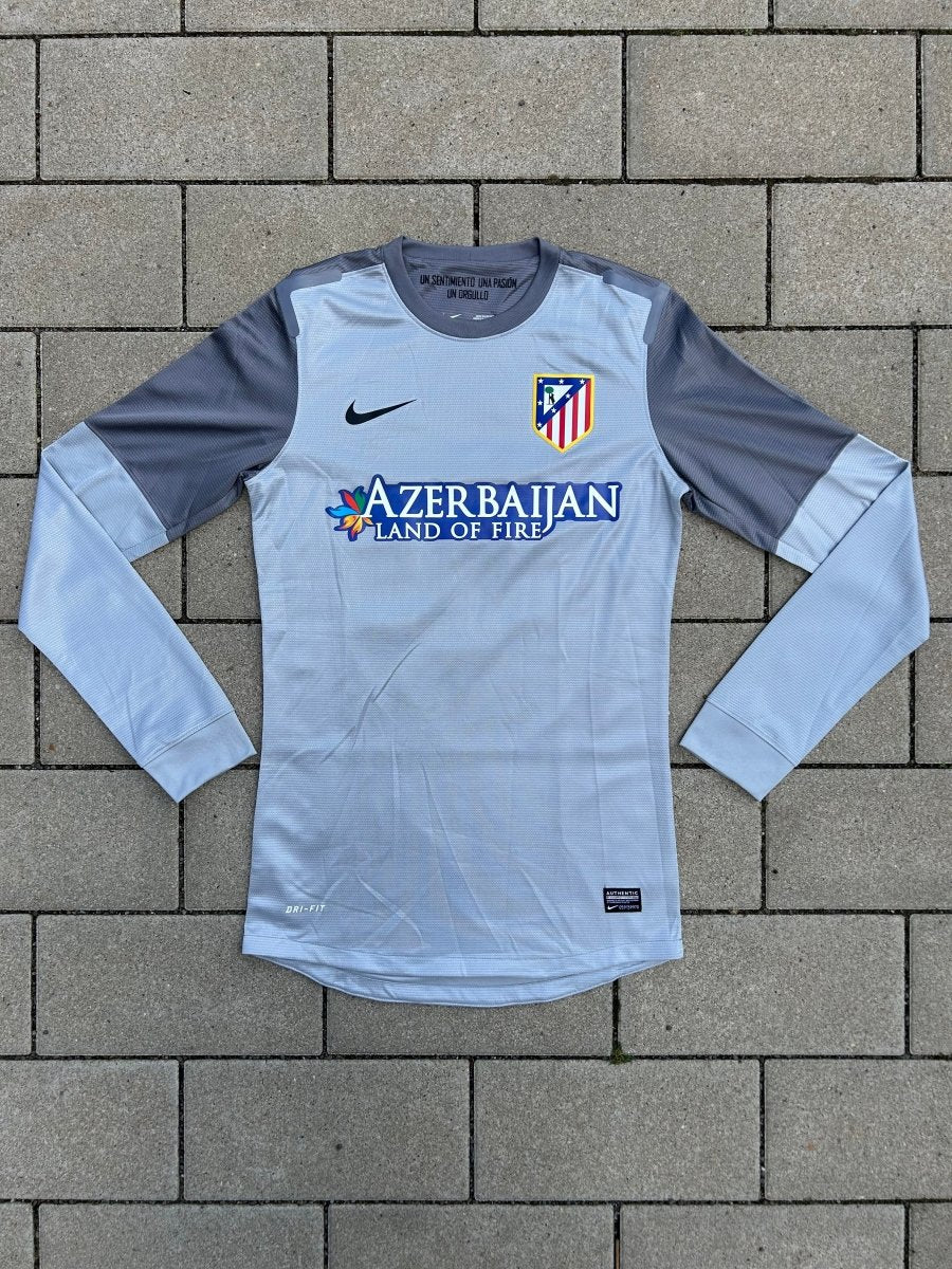 Atlético Madrid 2012/13 Original Player Issue GK Shirt Courtois #13 Size S - Shorty Football Shirts