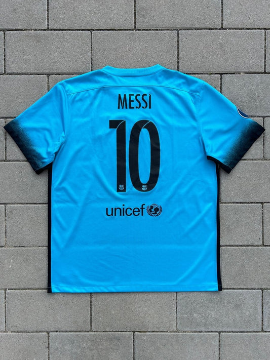 Barcelona 2015/16 Original Third Shirt Messi 10 Size XL - Shorty Football Shirts