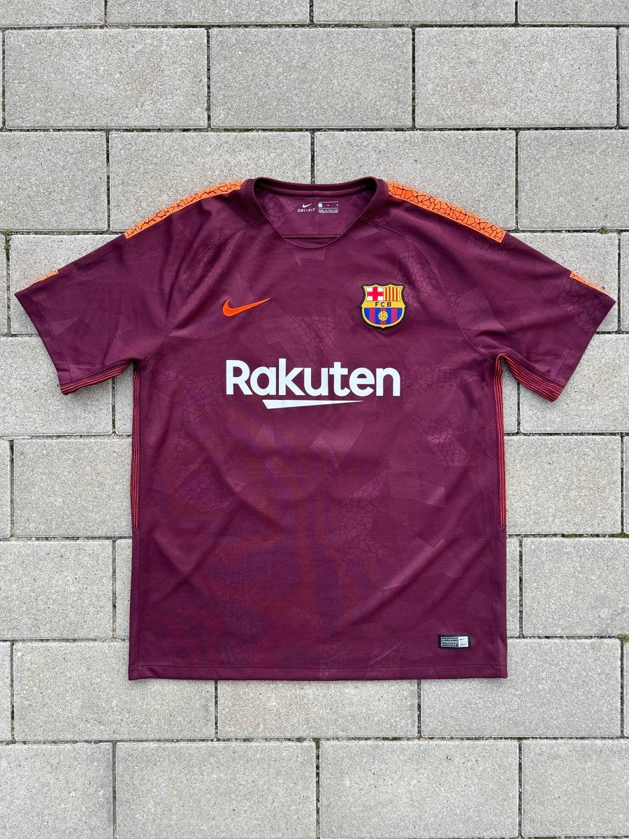 Barcelona 2017/18 Original Third Shirt Messi 10 Size L - Shorty Football Shirts