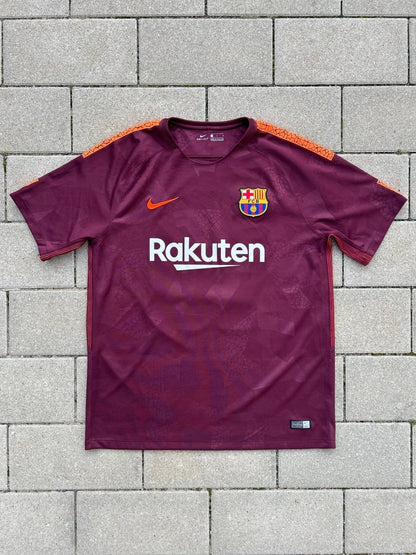 Barcelona 2017/18 Original Third Shirt Messi 10 Size L - Shorty Football Shirts