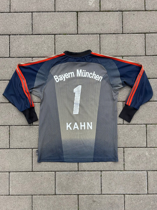 Bayern München 2003/04 Original GK Shirt Kahn #1 Size S - Shorty Football Shirts