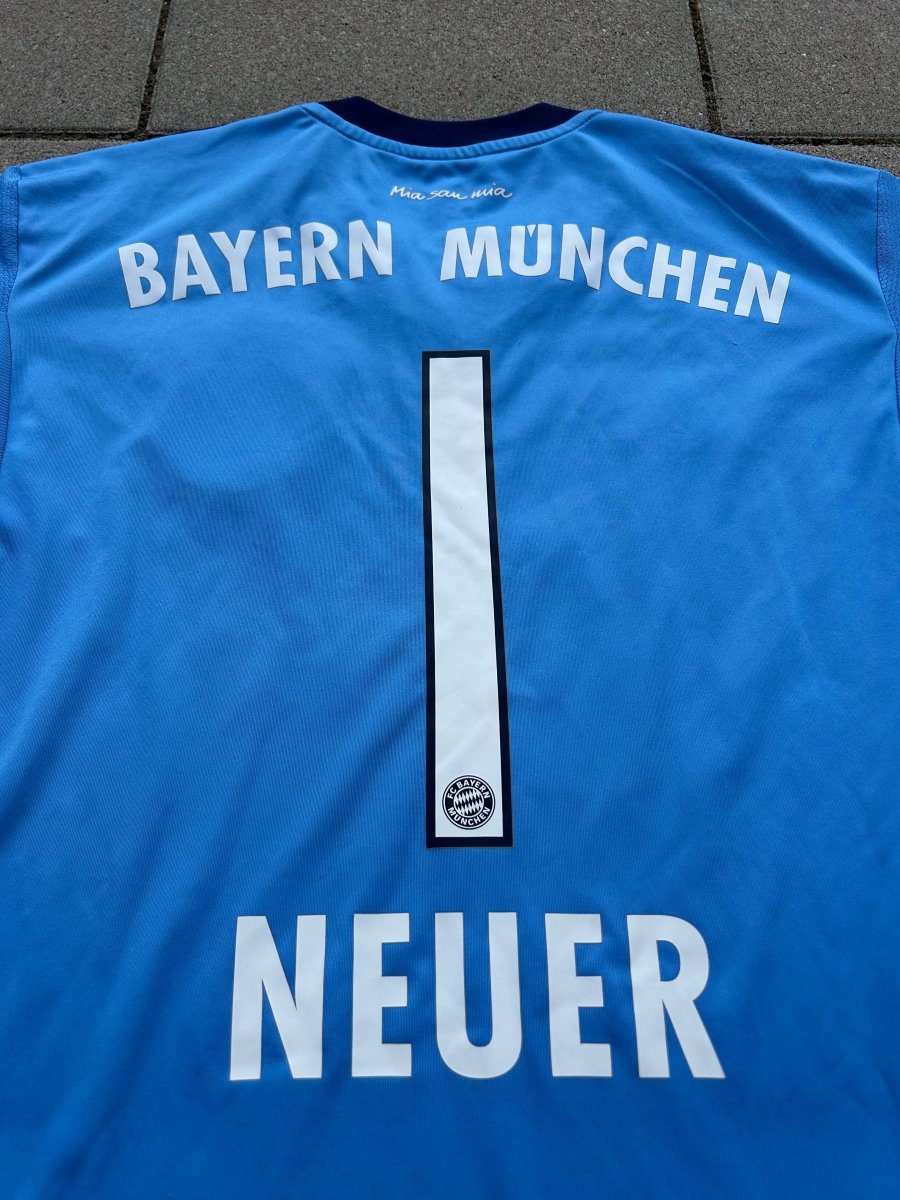 Bayern München 2015/16 Original GK Shirt Neuer #1 Size M - Shorty Football Shirts