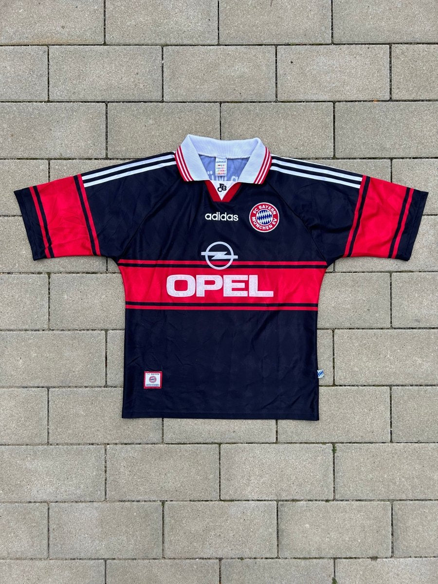 Bayern München 1997/99 Original Home Shirt Elber 9 Size M - Shorty Football Shirts