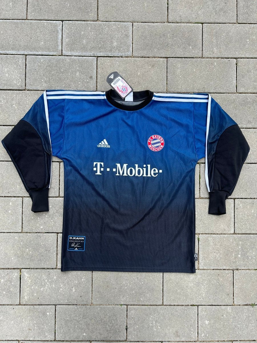 Bayern München 2002/03 Authentic GK Shirt Kahn 1 Size M - Shorty Football Shirts