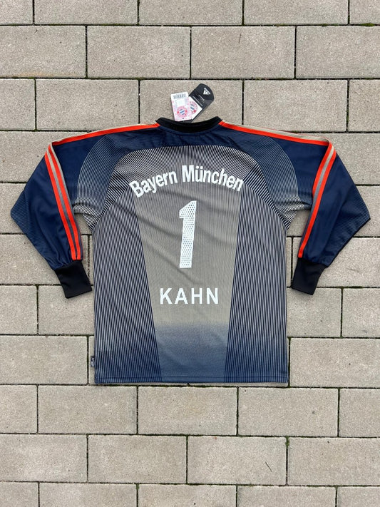 Bayern München 2003/04 Original GK Shirt Kahn 1 Size M - Shorty Football Shirts