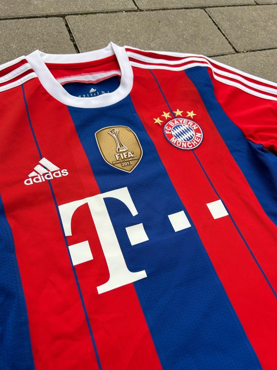 Bayern München 2014/15 Original Home Shirt Lewandowski 9 Size M - Shorty Football Shirts