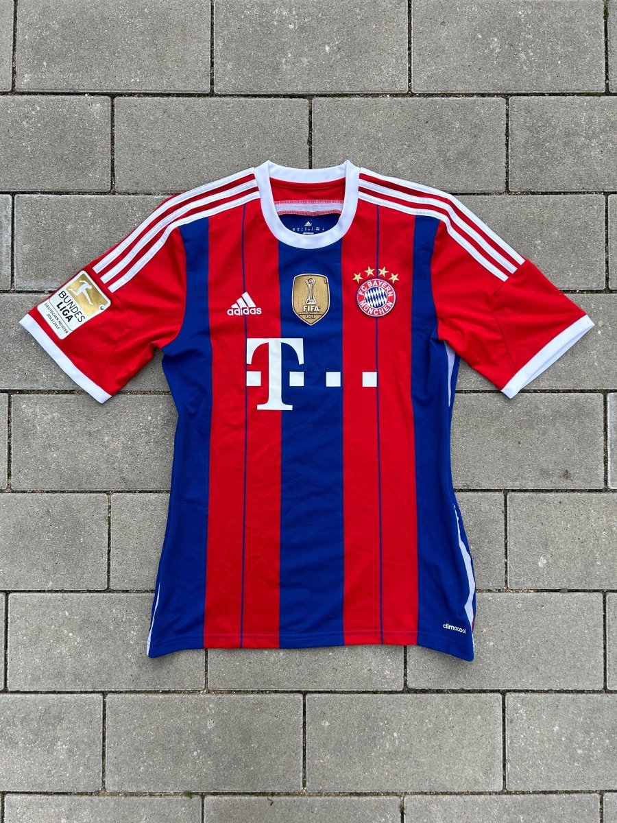 Bayern München 2014/15 Original Home Shirt Lewandowski 9 Size M - Shorty Football Shirts