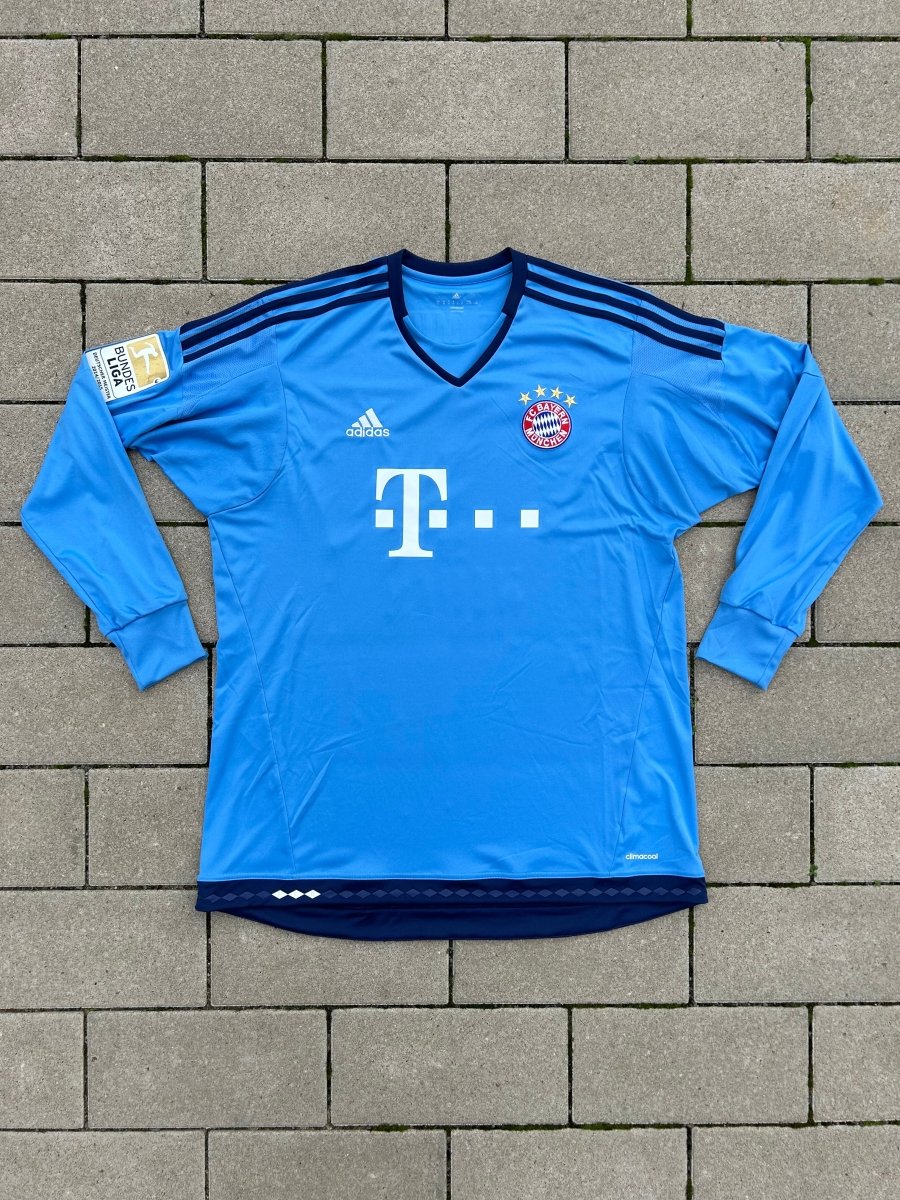 Bayern München 2015/16 Original GK Shirt Neuer 1 Size XL - Shorty Football Shirts