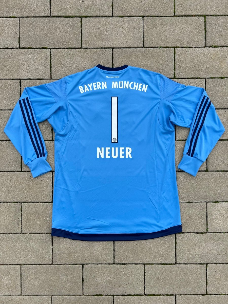 Bayern München 2015/16 Original GK Shirt Neuer 1 Size XL - Shorty Football Shirts