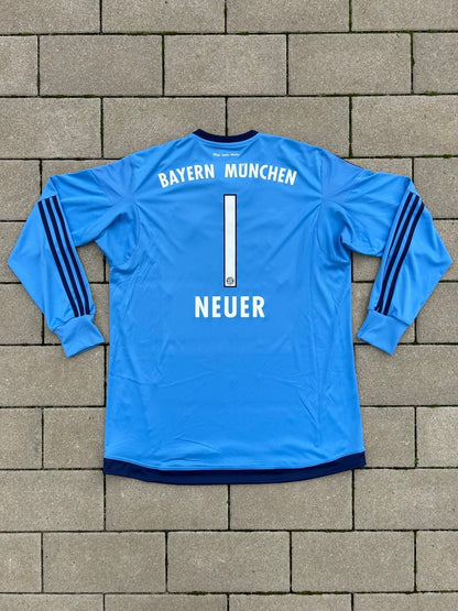 Bayern München 2015/16 Original GK Shirt Neuer 1 Size XL - Shorty Football Shirts