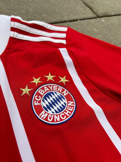 Bayern München 2017/18 Original Home Shirt 13 - 14YRS Kids - Shorty Football Shirts