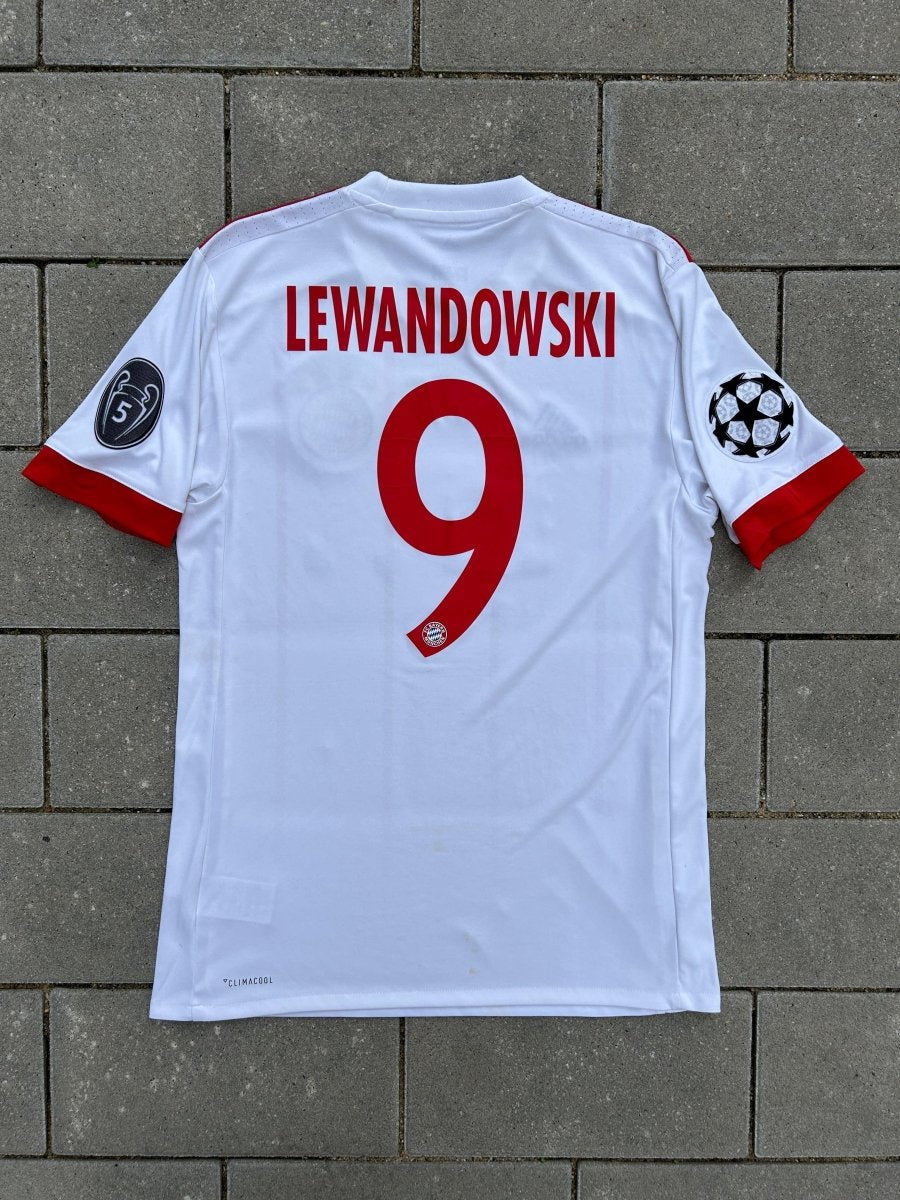 Bayern München 2017/18 Original Third Shirt Lewandowski 9 Size XS - Shorty Football Shirts