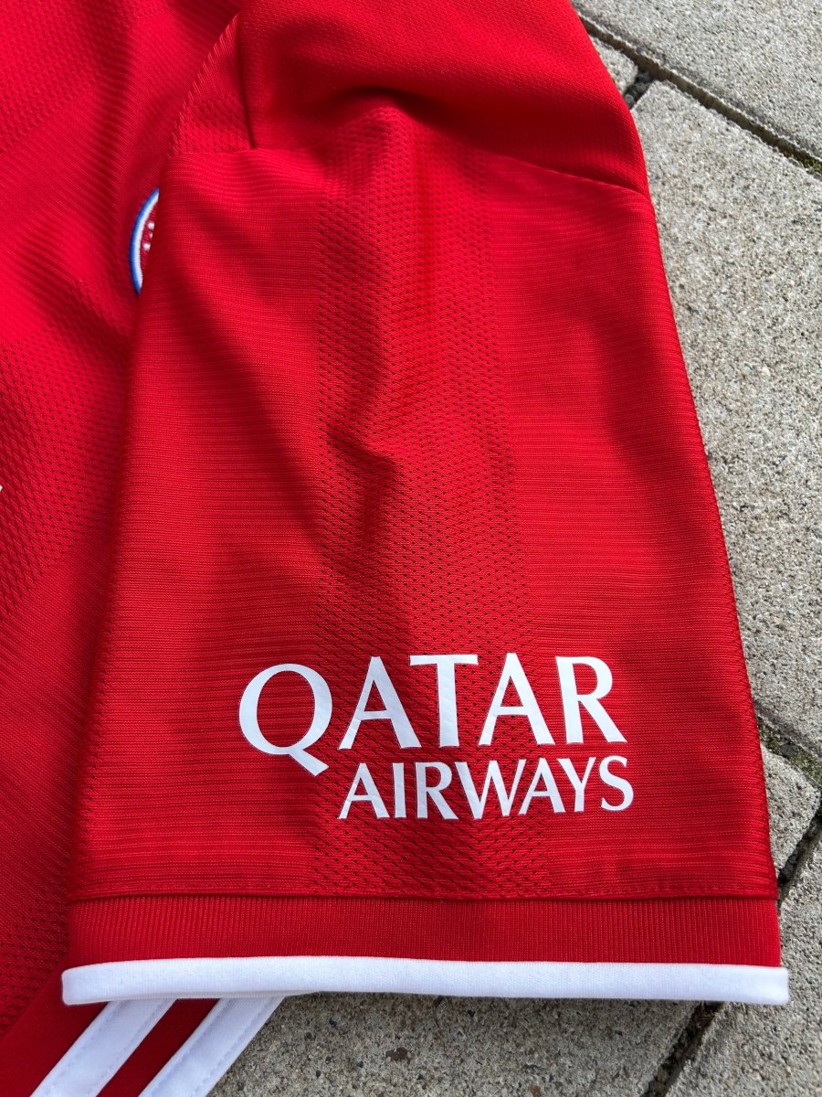 Bayern München 2020/21 Original Home Shirt Sané 10 Size S - Shorty Football Shirts