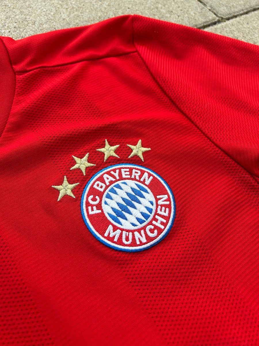 Bayern München 2020/21 Original Home Shirt Sané 10 Size S - Shorty Football Shirts