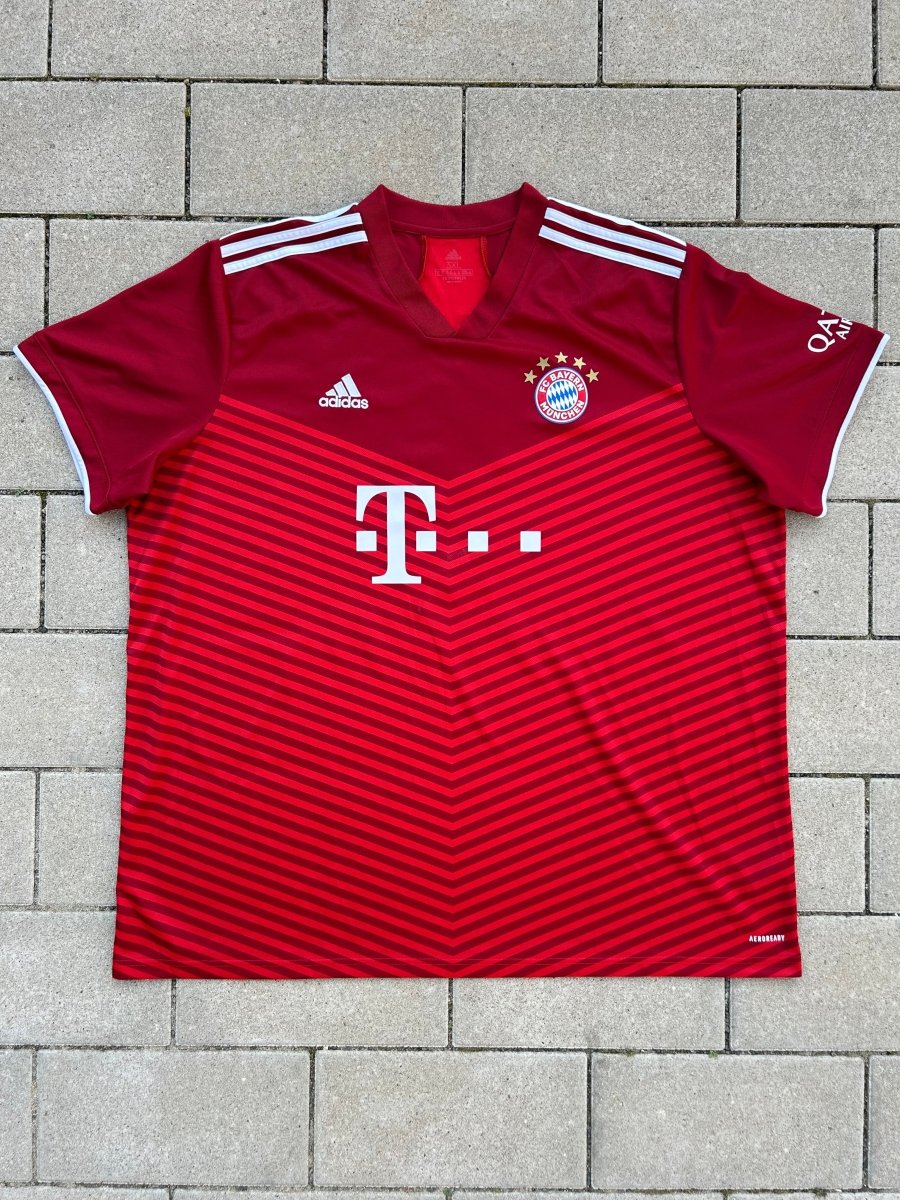 Bayern München 2021/22 Home Shirt Lewandowski 9 Size XXXL - Shorty Football Shirts