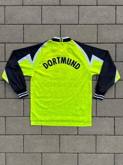 Borussia Dortmund 1995/96 Original Home L/S Shirt Size S - Shorty Football Shirts